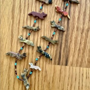 American Indian fetish necklace